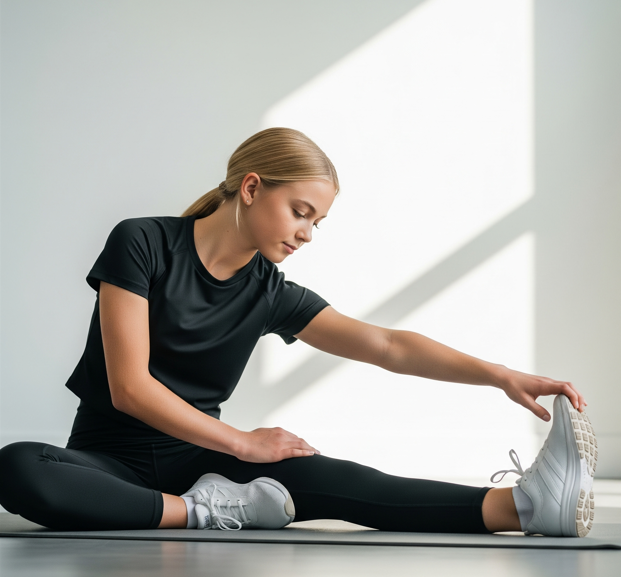 Hurdler Hamstring Stretch