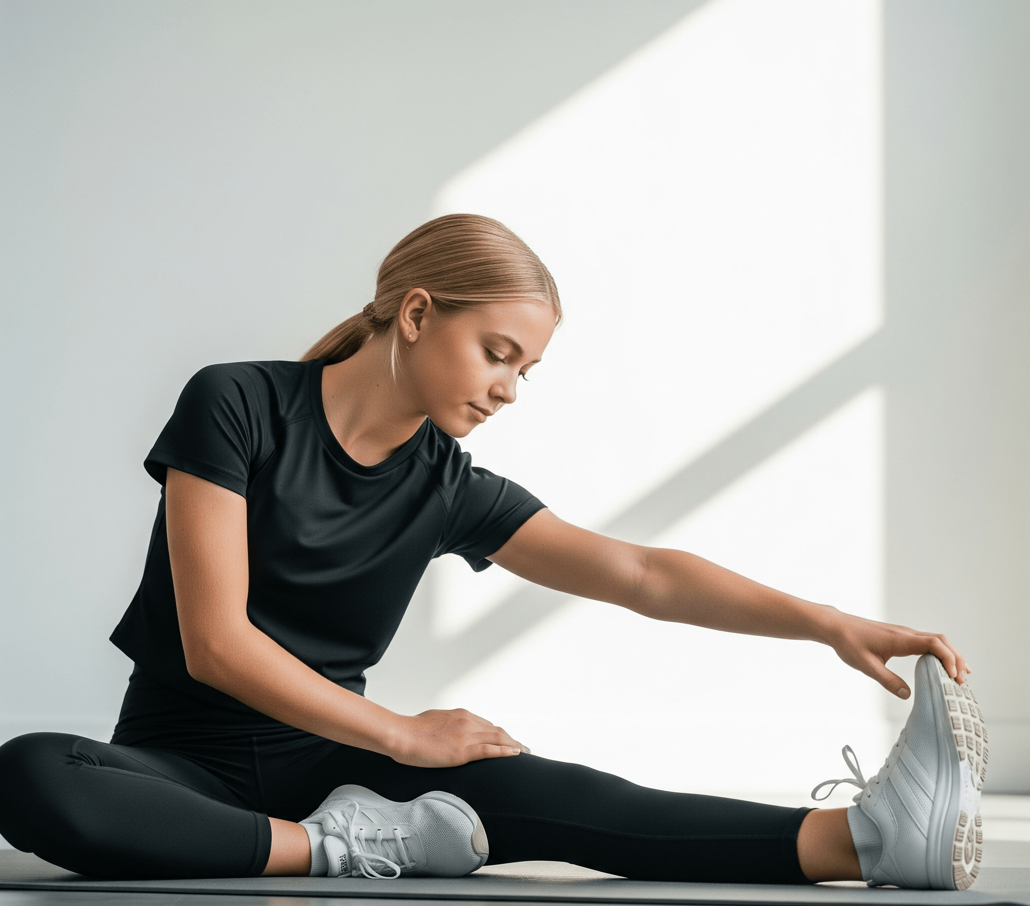 Hurdler Hamstring Stretch