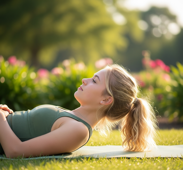 Chin Tuck with Head Lift (For Extra Challenge)
