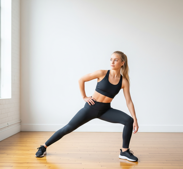 Side lunge stretch