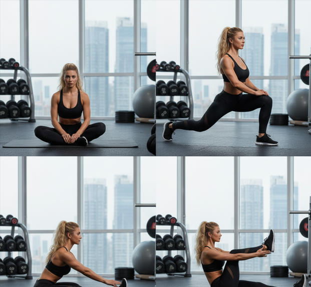 Stretching routine