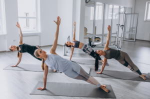 Pilates workout