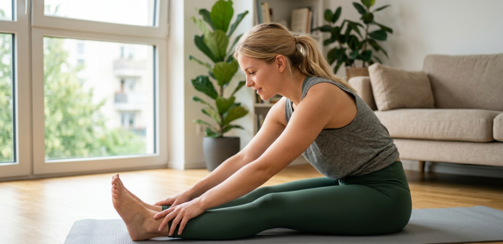 Post workout stretches