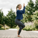 Eagle pose