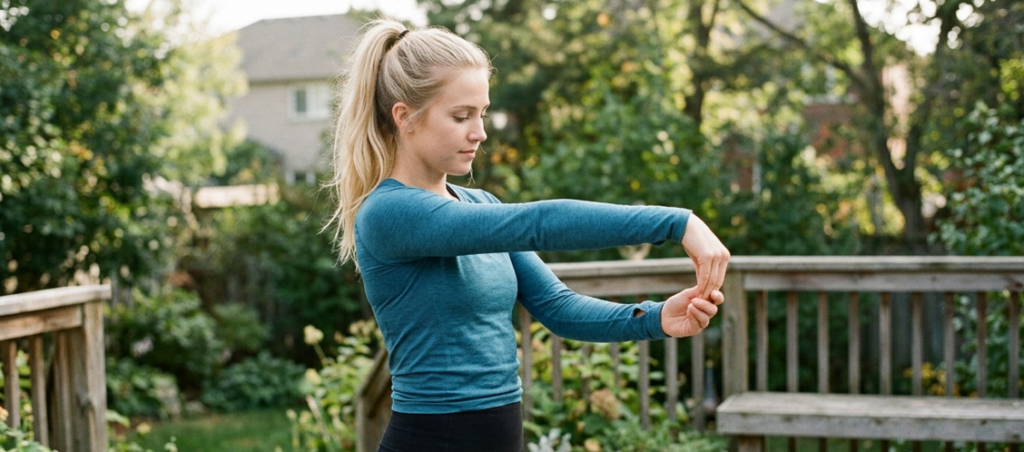 Wrist extensor stretch